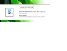 Tablet Screenshot of conwayroofing.com